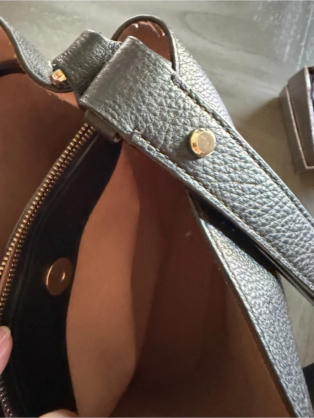 kate spade Black Pebbled Leather Bucket Shoulder Bag with Gold-Tone Accent bundl